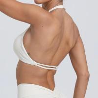Camiseta sin mangas de Yoga con doble botón ajustable para mujer, Top deportivo ajustado y transpirable, sujetador de gimnasio para correr al aire libre de secado rápido - details 5