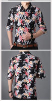Camisas a cuadros para hombre, camisa de manga larga con botones, informal, Social, negocios, oficina, talla grande 7XL - details 12