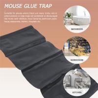Estera de pegamento adhesivo grande para roedores, trampa negra Invisible para ratones, 4 piezas - details 3