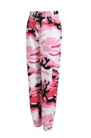 Pantalones de tiro medio para mujer, pantalones Cargo holgados de camuflaje para primavera y otoño, pantalones bombachos cómodos - details 12