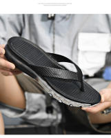 Nuevas chanclas para hombre, sandalias de playa antideslizantes de suela suave con amortiguación de golpes y fondo de cojín de aire completo ajustado - details 16