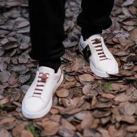 Zapatillas de Cuero de Vaca para Hombres Versión Transpirable Coreana Calidad Asegurada - details 3