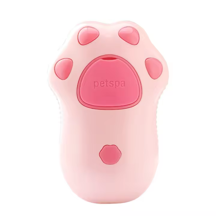 Cepillo de vapor para gatos, 3 en 1, pulverizador para gatos y perros para la caída y limpieza del cabello, cepillos de vapor para mascotas con masaje de spa de silicona con baño de nebulización y limpieza en seco - 1
