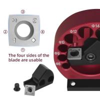 Plantilla para hacer pasadores resistente al desgaste, placa de pasador duradera portátil, taladro eléctrico de aleación de aluminio de alta dureza, pasador de fresado para carpintero - details 11