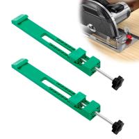 Abrazadera de posicionamiento de mano duradera, ABS ligero, Clip de fijación rápida, guía de Base, máquina cortadora de guía de borde azul - details 2