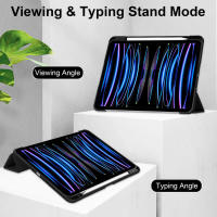 Funda Antigolpes con Tapa Trasera Transparente, Soporte Integrado para Lápiz, para iPad Pro 11, 2024 - details 11