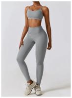 Pantalones de Yoga Transpirables para Mujer Pantalones Deportivos sin Costuras Elásticos Hips Push Up Leggings de Fitness Exercise Yoga Tipo de Paño: Entrenamiento - details 12