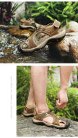 Sandalias de verano para hombre, sandalias de playa transpirables para hombre, agua al aire libre, senderismo, Camping, pesca, escalada, zapatos acuáticos - details 16