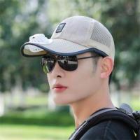 Ventilador incorporado Béisbol para fanáticos Protección UV frente ancha Sombrero para el sol Gorra refrescante ligera y transpirable ​ - details 26