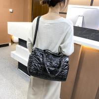 Bolso cruzado de algodón para mujer, bolsa de hombro de gran capacidad, a la moda, estilo Boston - details 10
