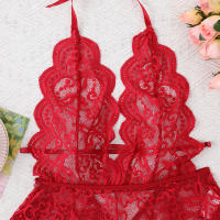 Camisón transparente de encaje de verano, disfraz Sexy, ropa interior erótica de boda, sujetador con entrepierna abierta, picardías de encaje para mujer, ropa sexual - details 9