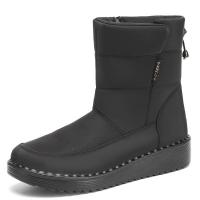 Winer-Botas largas informales para mujer, zapatos planos cálidos para la nieve - details 5