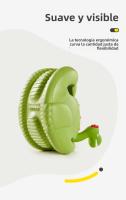 Fondo grueso cuello de serpiente zapatillas de dinosaurio cuello largo dragón hogar sandalias de dibujos animados - details 4