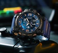 Smael-relojes militares deportivos para hombre, reloj despertador digital de cuarzo, resistente al agua hasta 50M, con pantalla dualtime - details 15