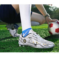 Zapatos de fútbol para niños FG/TF, botas de fútbol escolares, tacos para niños y niñas, zapatillas de deporte para césped, calzado deportivo de entrenamiento atlético al aire libre - details 19