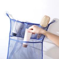 Bolsa de malla para baño de bebé, cestas con ventosa de red para juguetes de niños, organizador de muñeca para bañera, almacenamiento - details 5