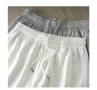 Pantalones Cortos Negros Clásicos de Verano 2025 Moda Deportiva Casual para Hombres y Mujeres con Patrones Impresos Sencillos - details 5