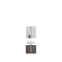 Armario con espejo para baño Elira, blanco, 80,2 x 64 cm - details 13