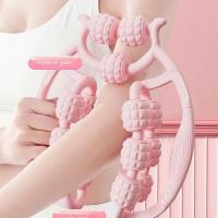 Rodillo masajeador redondo para cintura, anillo para músculos abdominales, Clip para pierna, tubo de estufa para limpiar los meridianos, herramientas portátiles de masaje para celulitis - details 15