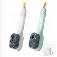 Cepillo líquido para zapatos Cepillo multifuncional para lavar zapatos Tipo de prensa doméstica Salida de líquido El cepillo de limpieza para ropa de pelo suave no daña el artefacto del zapato - details 3