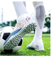 Tacos antideslizantes para niños, niños, niñas, empresa de entrenamiento de alta calidad, pista de tierra y campo de fútbol al aire libre, deportes - details 9
