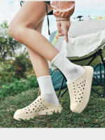 Sandalias de Playa de Verano Zapatos de Cuero Antideslizantes Impermeables de Suela Suave EVA para Hombres y Mujeres Uso al Aire Libre - details 14