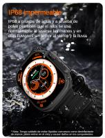 2025 Smart Watch Ultra 49 mm, pantalla grande HD de 2,1", control de acceso NFC, carga inalámbrica, reloj inteligente para hombres y mujeres con responder/hacer llamadas, monitor de salud para frecuencia cardíaca, oxígeno en sangre, sueño, compatible con  - details 11