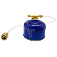 Adaptador de cilindro de propano para acampar al aire libre, conector de horno de tanque, accesorios de acoplador, estufa, llenado de gas - details 6