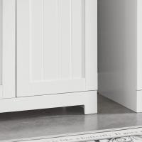Armario de Baño de Suelo con 1 Estante y 2 Puertas 60 x 30 x 60 cm Ideal para Almacenamiento de Lavabo - details 32