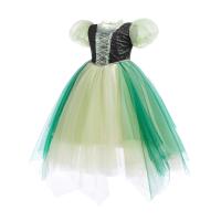 Disfraz de princesa Anna verde para niñas pequeñas, disfraz de Halloween, vestido elegante para fiesta de cumpleaños, vestido de carnaval - details 46
