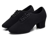 Zapatillas de ballet para mujer y niña, lona elástica para adultos y adolescentes - details 6