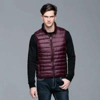 Puede empaquetar un chaleco de plumón de pato para hombre y mujer, clásico occidental, ultraligero y ligero - details 1