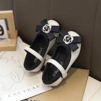 Zapatos de cuero para niñas, calzado versátil de estilo princesa, fondo suave, pajarita elegante para fiesta de boda, otoño, 2024 - details 5