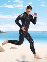 Hisea-Traje de Neopreno para Hombre, con Patrón de Dragón, 3Mm de Grosor, a Prueba de Frío, Manga Larga, Una Pieza, con Alta - details 4
