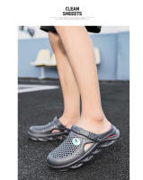 Sandalias de verano para hombre, zapatillas de plataforma a la moda para la playa, sandalias deslizantes con suela Eva, zuecos - details 14