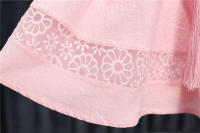 Hanfu, conjunto de otoño, vestido de princesa para bebé, disfraz antiguo chino para niñas, estilo Tang de la República de China, ropa para niños - details 18