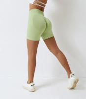 Shorts de Cintura Alta para Mujer en Verano Color Caramelo Ideal para Entrenamiento en Gimnasio y Yoga - details 34