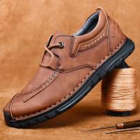 Zapatos De Piel informales Para Hombre, Cómodos, Aptos Para El Exterior, Mocasines Transpirables Antideslizantes - details 29