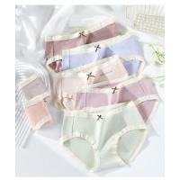 7Pcs Pure Cotton Women Panties Soft Underwear Lovely Young Girls Panty Breathable Briefs Sexy Ladies Underpants Female Lingerie - details 1