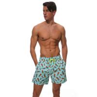 Bañador para hombre, transpirable, de secado rápido, con bolsillos, forro de malla y cordón ajustable. - details 3