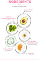 Mascarilla de arcilla Sakura limpieza profunda, blanqueamiento, eliminación de espinillas, reducción de poros, cuidado de la piel Facial con Control de aceite 75g - details 7