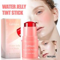 EELHOE 3 en 1 mejilla labio teñido humectante rubor en barra ojos mejilla labio crema iluminadora agua gelatina tinte en barra maquillaje de contorno mate - details 12