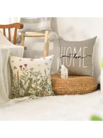 Funda de Lino con Patrón Geométrico para sofá, cobertor decorativo para Sala de Estar, Jardín y Coche, 4 unidades - details 3