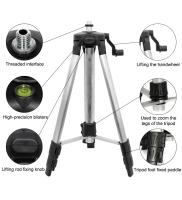 Tripod de Nivel Láser Soporte de Tripod de Aleación de Aluminio Ajustable de Altura - details 0