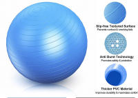 Pelota de Yoga, Pilates, Fitness, gimnasio, Fitball, ejercicio de equilibrio, pelota de entrenamiento - details 1