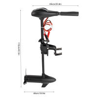 Motor de Navegación Eléctrico Motor de Barco de Pesca Impermeable 40/45/58/65lbs - details 20