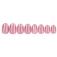 Uñas postizas de ojo de gato con punta rosa, material seguro de larga duración, impermeable, salón de uñas para mujeres y niñas - details 0