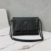 Bolso de mensajero con remaches de marca Vintage para mujer, bandolera cruzada de hombro, bolso Punk con Calavera, bolsos con solapa para mujer - details 15