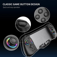 YS43 YS44 YS45 para Nintendo Switch, Gamepad todo en uno RGB, controlador de mano transparente colorido con TURBO de 6 ejes - details 20