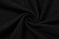 BUNO-Vestido largo de oficina para mujer, de manga corta con cuello vuelto traje elegante, abertura lateral y botón, moldeador de cuerpo, moda de calle - details 21